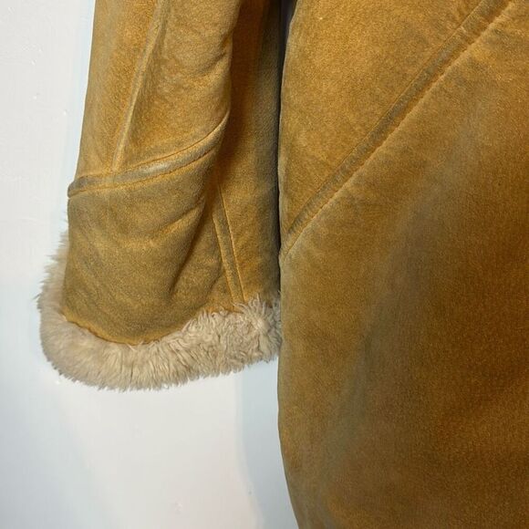 Express Avenue de L'Opera Vintage Penny Lane Suede Jacket S - Picture 8 of 12